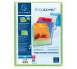 Protège-documents en polypropylène semi-rigide KreaCover® Chromaline 200 vues - A4 - Couleurs assorties