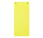 Paquet 100 fiches intercalaires horizontales unies perforées Forever - 105x240mm