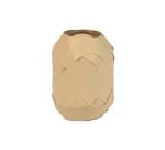Plateau 24 oeufs mats 10mx7mm ss coque, Kraft, blanc, noir - Assortiment