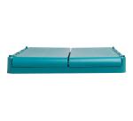 Exacompta, The Smart Case, klappbare Maxi-Box A4+, Skandi - Pazifikblau