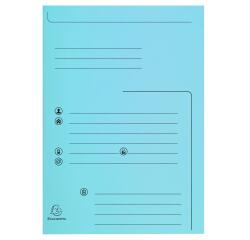 25er Packung Aktenmappen mit 2 Klappen SUPER 210 Contact - 24x32cm