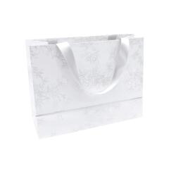 Premium Blanc, sac shopping 32x13x24,5cm Arabesques