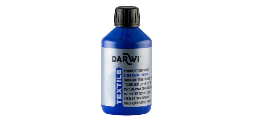 Darwi Tex Textilfarbe, 250 ml, Ultramarin