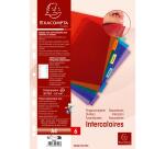 Exacompta PP Dividers, A4, 6 part - Assorted colours