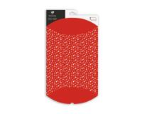 Pochette cadeau, 30x40cm, C#urs - Rouge