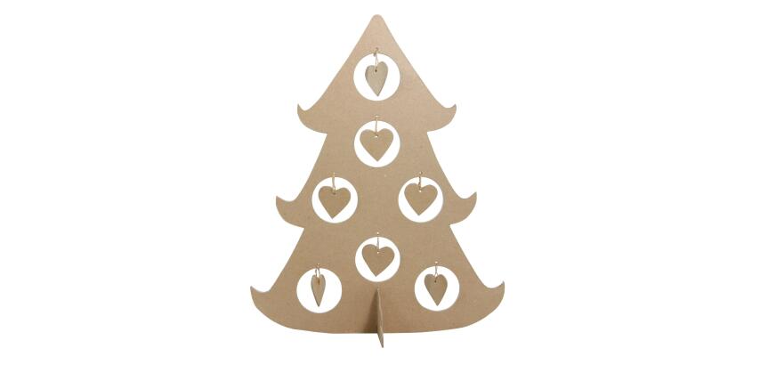 * Sapin bulle 45,5cm - Kraft