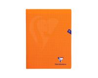 Cahier piqué Mimesys 24x32cm 96 pages grands carreaux couverture polypropylène