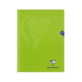 Cahier piqûre Mimesys, 240 x 320 mm, vert