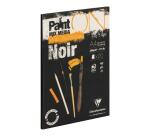 Paint'ON Noir bloc collé 20F A4 250g