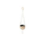 Petite suspension macramé avec cachepot - Kraft