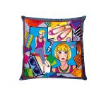 100% Silk Cushion - 40x40cm Trends - White