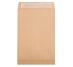 Boite de 250 Pochettes Kraft Brun E4-280x400 mm avec Soufflet de 30 mm - Auto-Adhésives - 120g/m2 - Brun