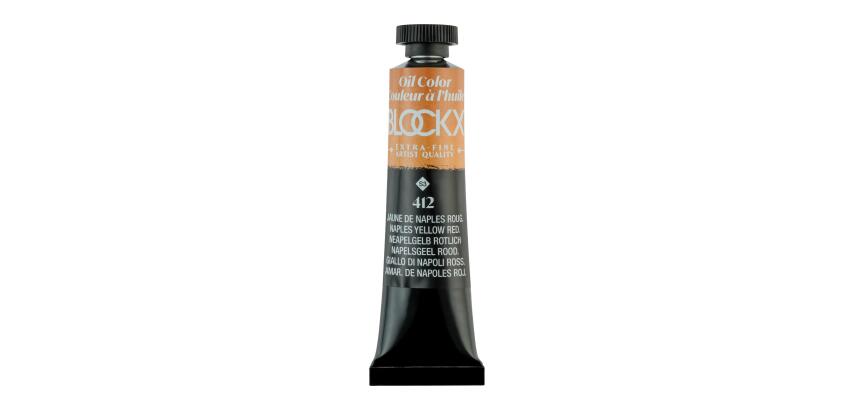 Peinture à l'huile extra-fine tube 20ml - Jaune de Naples rougeâtre