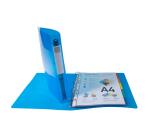 Classeur 4 anneaux plastifié Exacompta Iderama A4 maxi - Dos 4 cm couleurs  assorties