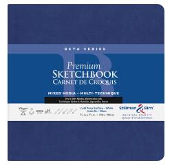 Beta Series carnet souple 26F 19x19cm 270g - Blanc