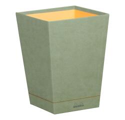 Rhodia Rhodiarama Waste Bin - 24 x 24 x 32 cm - Celadon
