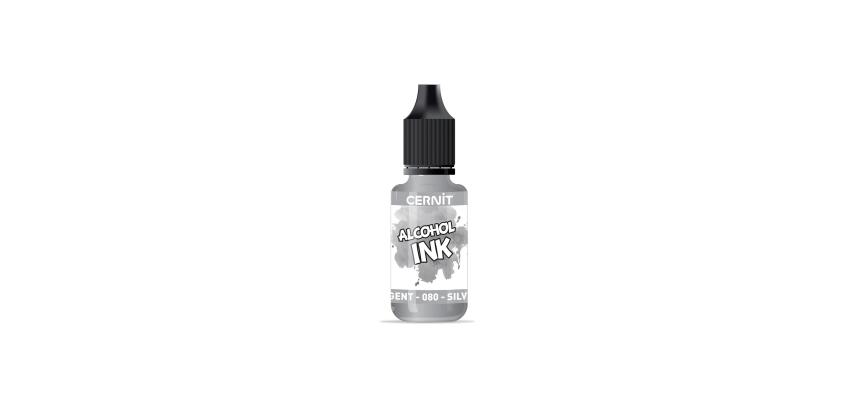 Alkoholtinte 20ml, Silber - Silber