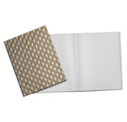 Gastenboek 100 pagina's met goudsnede Neo Deco