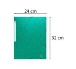 Exacompta Elasticated Folder Without Flap Scotten A4 600gsm