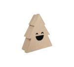 Boîte sapin sourire M - Kraft