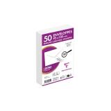 Paquet de 50 Enveloppes de Visite Blanches 95x145mm - Gommée - 120g/m2 - Blanc