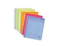 Meeting Book Linicolor FRESH cahier reliure intégrale A4+ 160 pages détachables couverture plastique polypropyène rainuré Couleur aléatoire - Assortis