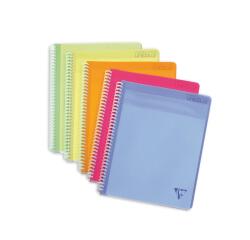 Meeting Book Linicolor FRESH cahier reliure intégrale A4+ 160 pages détachables couverture plastique polypropyène rainuré Couleur aléatoire - Assortis