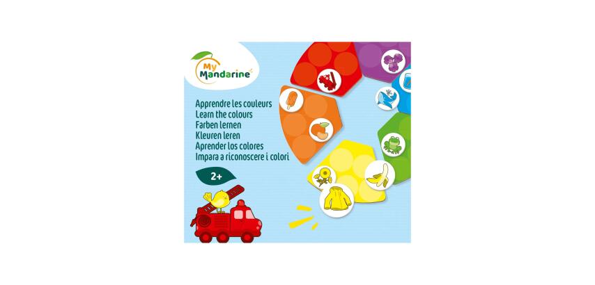 Jeu éducatif, Apprendre les couleurs - Multicolore