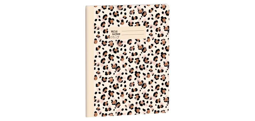 Notizheft Roar hell liniert 15 x 21 cm - Motiv