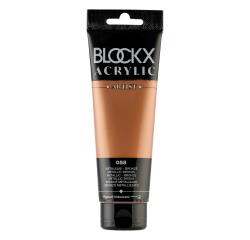 Feine Acrylfarbe, Acrylic Artist, Tube 120ml - Metallic-Bronze