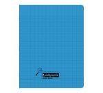 Cahier piqué 8000 POLYPRO Déficients visuels 17x22 cm 48 pages grands carreaux 2,5mm agrandi 10/10 90 g - Assortis