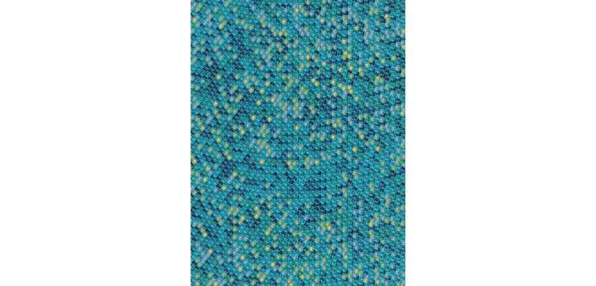 729 - Pochette 20 feuilles Décopatch - Bleu