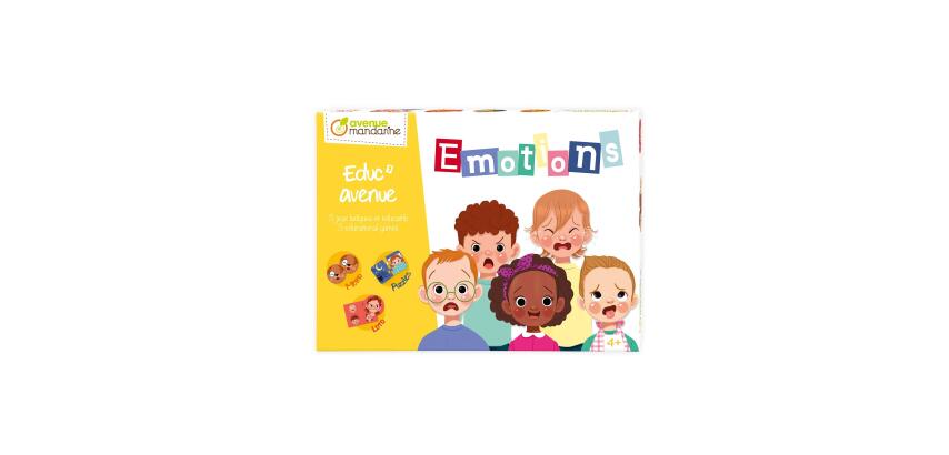 Coffret éducatif, Les Emotions - Multicolore