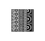 Cernit plaque de texture Geometrics - Gris