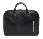 Maletín para portátil 15,6" doble compartimento Exactive® piel Negra