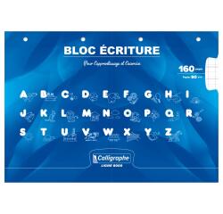 Clairefontaine Writing Refill Pad, 4 Holes Punched, DL 3mm IV, Ligne 8000, A4, 80 Sheets, 90g - Green