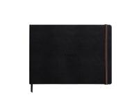 Rhodia Touch Mixed Media Book, papier Paint'On extra-blanc 250g - A4 paysage, 40 pages - Noir