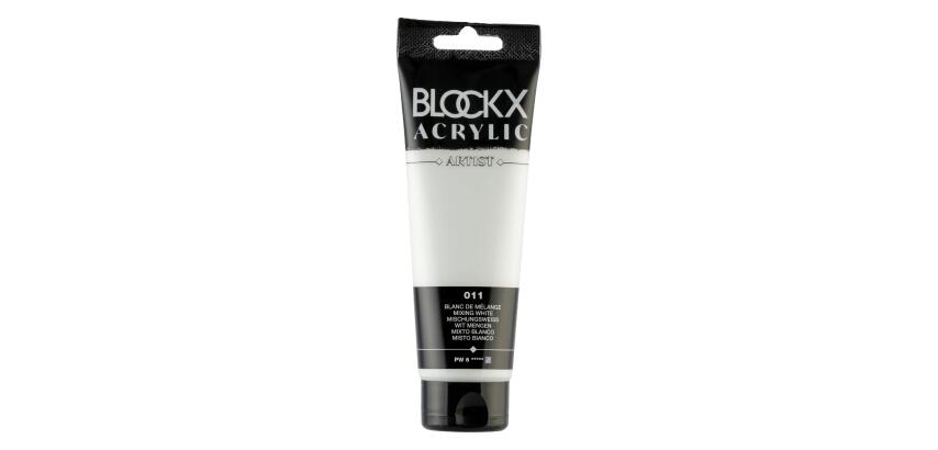 Feine Acrylfarbe, Acrylic Artist, Tube 120ml - Metallic-Champagner