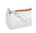 COSMICUIR DAIM Trousse ronde Ø5,5x22cm - Cuivre