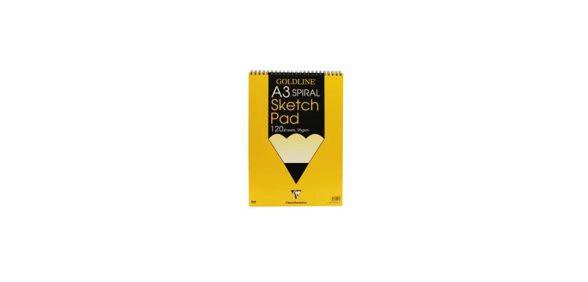Goldline Wirebound Sketch Pad 95g A3