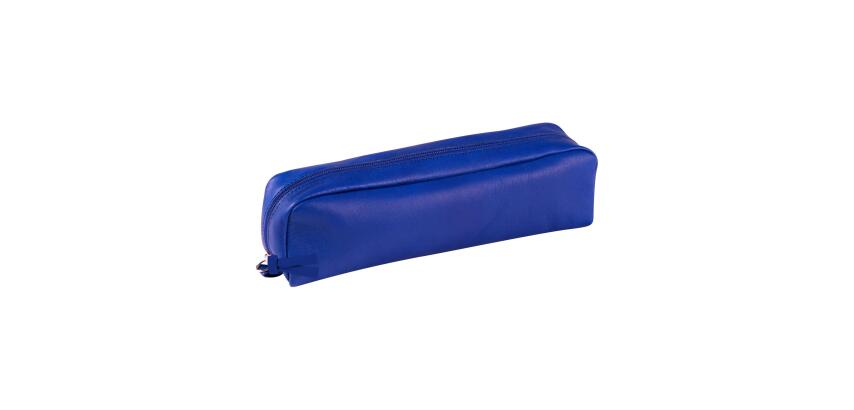 Trousse Clairefontaine en cuir teinté
