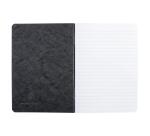 Set de 2 carnets piqués Age Bag A5 96 pages ligné - Noir