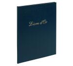 Livre d'or Balacron avec titre 100 pages blanches - 27x22 cm vertical - Couleurs assorties