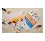 Blok Cosmos Canvas wit 10bl 200g A2