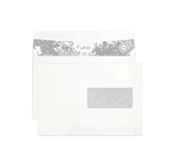 Schachtel mit 500 Forever Umschlägen Weiß 100% recycelt C5-162x229mm - Selbstklebend - 80g/m2 - Kristallpapierfenster 45x100 (Position 62/20) - Weiß