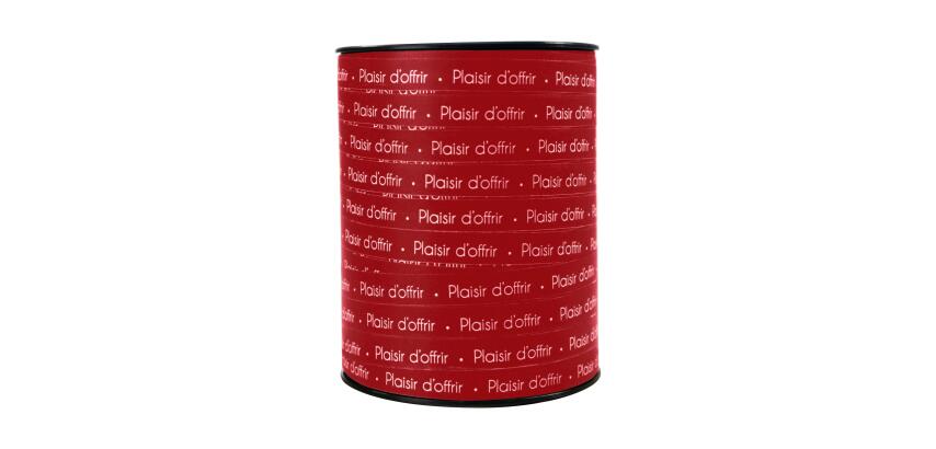 Bolduc bob plaisir doffrir 225mx10mm Rge - Rouge