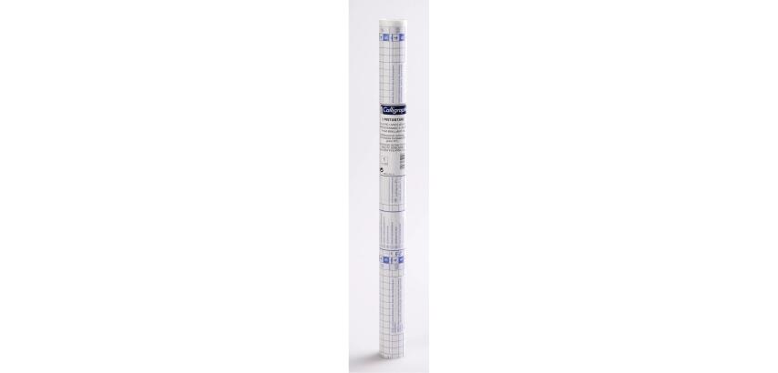 L'Instantané rouleau couvre-livres adhésif repositionnable polypropylène 5/100ème 5 m x 0,50 m Présentoir - Transparent