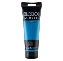 Feine Acrylfarbe, Acrylic Artist, Tube 250ml - Brillantblau