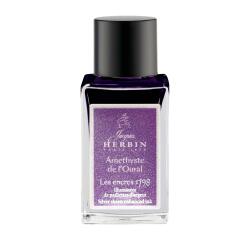 Encre 1798 à paillettes argentées 15ml - Violet améthyste