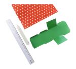 Decoratie cardb.40bl 160g/m2 25x35cm - Multicolor